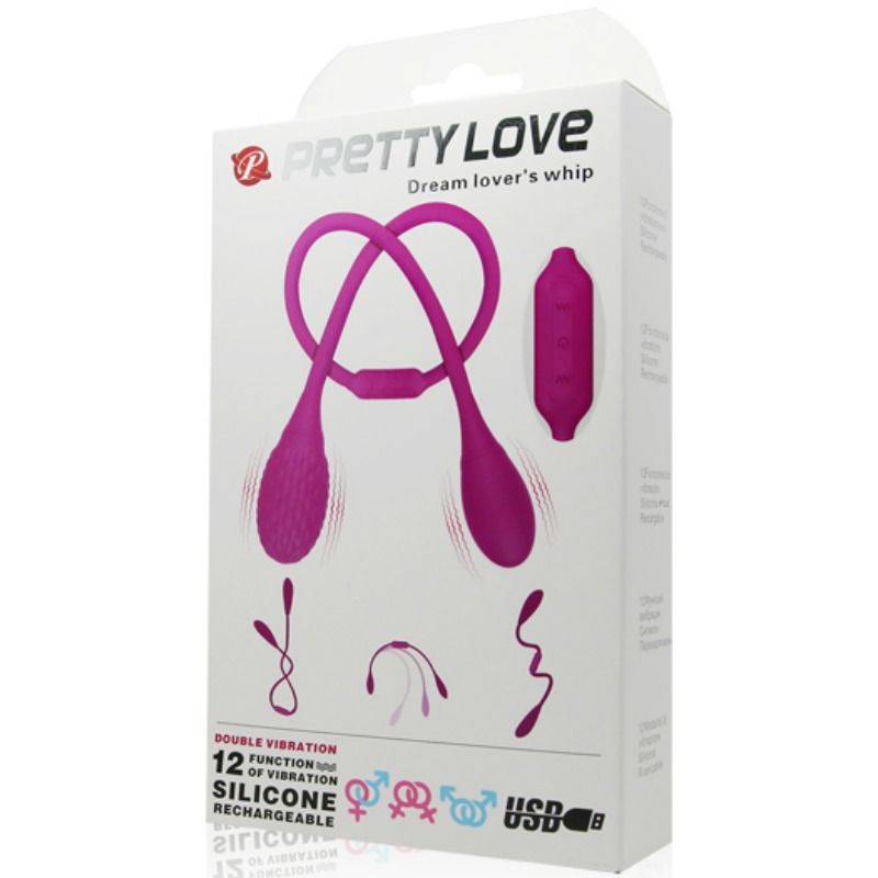 Pretty Love - Estimulador Unisex Dream Lovers Whip 2 9 Pretty Love - Estimulador Unisex Dream Lovers Whip 2 - Imagen 9