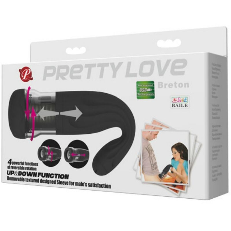 Pretty Love - Masturbador Recargable Multifunción Breton 7 Pretty Love - Masturbador Recargable Multifunción Breton - Imagen 7