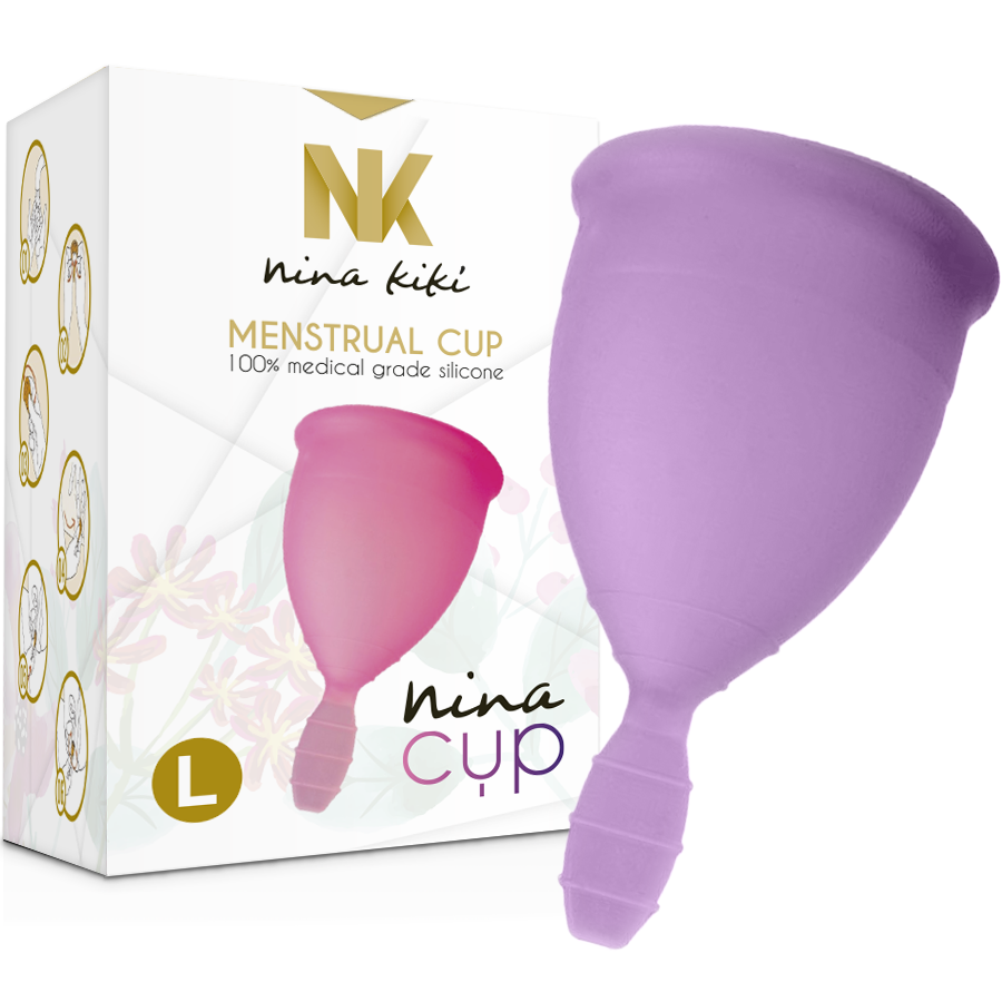 Nina Kikí - Copa Menstrual Lila 4 Nina Kikí - Copa Menstrual Lila - Imagen 4