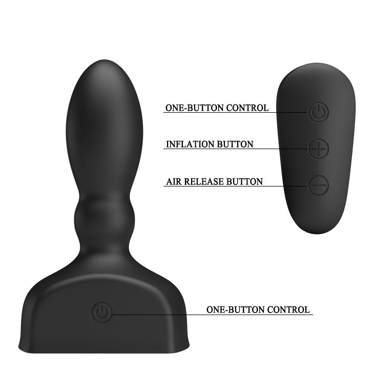 Pretty Love - Marriel Prostático Vibrador E Inflable 2 Pretty Love - Marriel Prostático Vibrador E Inflable - Imagen 2