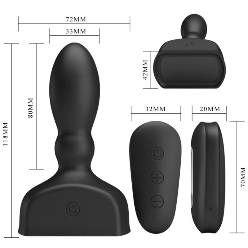 Pretty Love - Marriel Prostático Vibrador E Inflable 3 Pretty Love - Marriel Prostático Vibrador E Inflable - Imagen 3