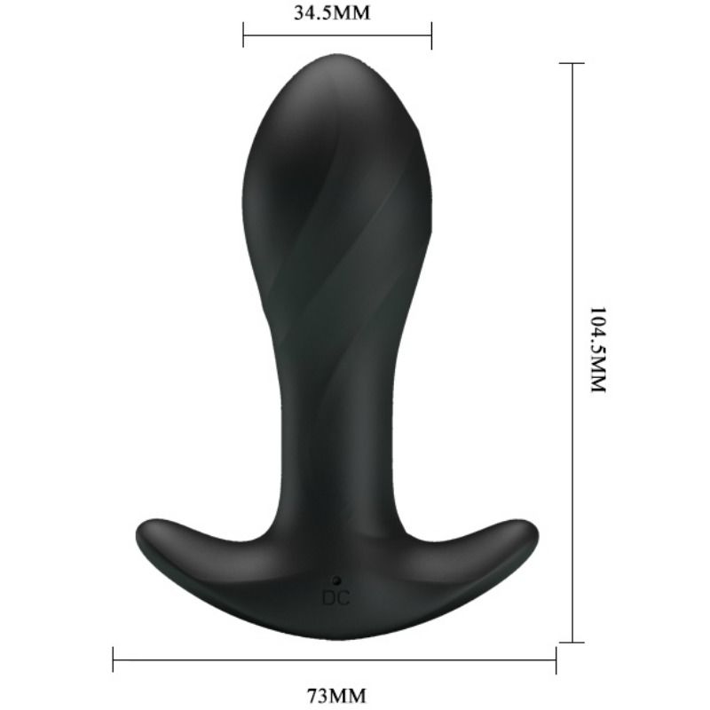 Pretty Love - Vibrador Anal Negro 2 Pretty Love - Vibrador Anal Negro - Imagen 2