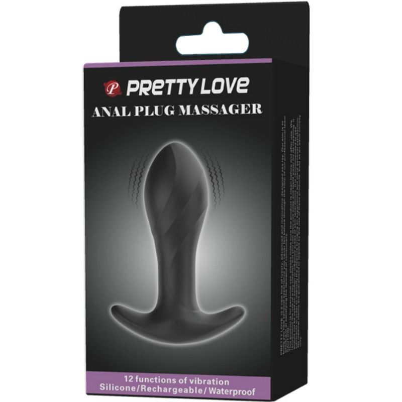Pretty Love - Vibrador Anal Negro 8 Pretty Love - Vibrador Anal Negro - Imagen 8