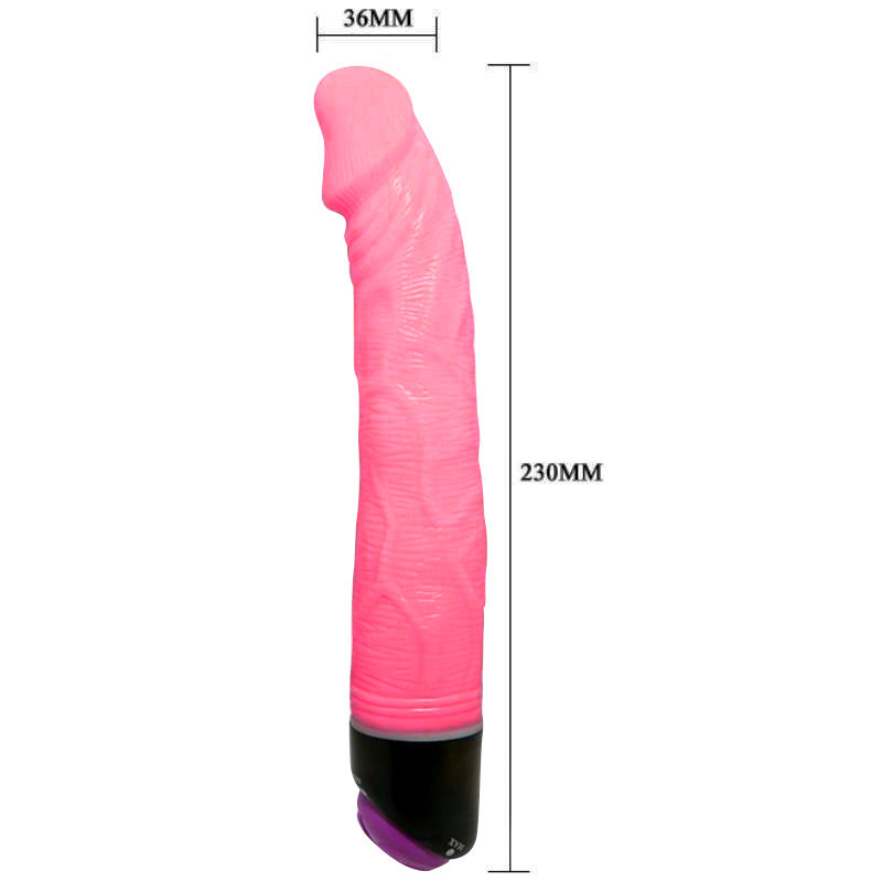 Baile - Adour Club Vibrador Realístico 23 Cm Rosa 2 Baile - Adour Club Vibrador Realístico 23 Cm Rosa - Imagen 2