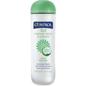 Control - Wild Nature Gel Masaje 3 en 1 200 Ml