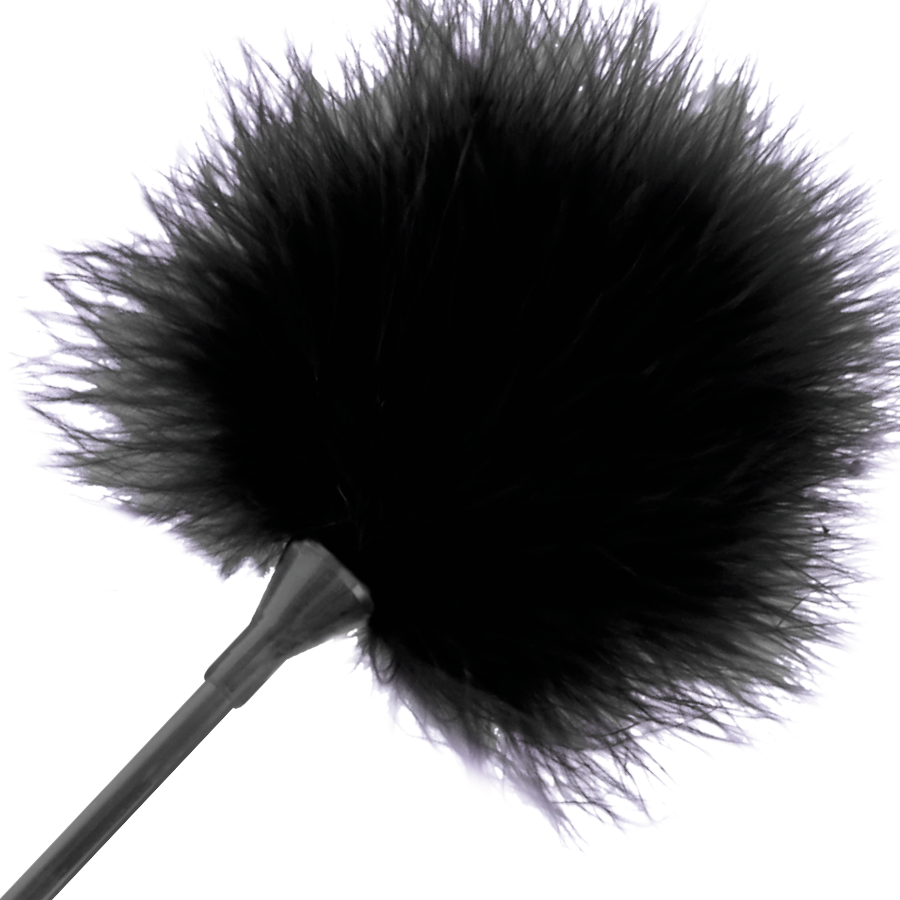 Darkness - Pluma Estimuladora Negro 42 Cm 2 Darkness - Pluma Estimuladora Negro 42 Cm - Imagen 2