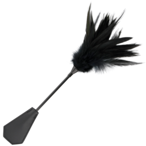 Darkness - Fusta con Pluma Negro