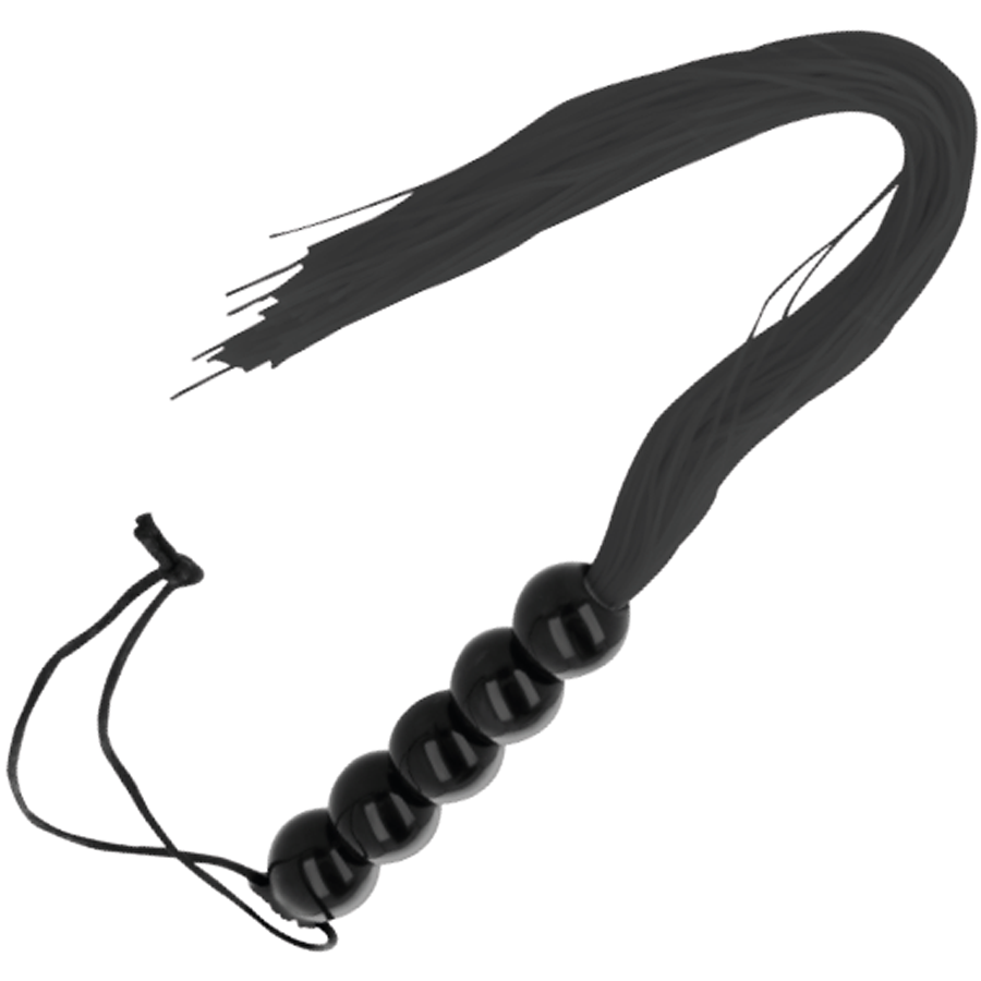 Darkness - Látigo Bondage Negro Fino 1 Darkness - Látigo Bondage Negro Fino