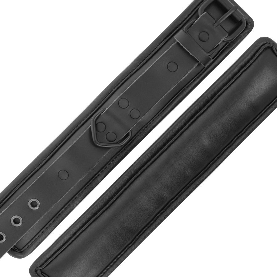 Darkness - Esposas Ajustables Manos Leather Negro 4 Darkness - Esposas Ajustables Manos Leather Negro - Imagen 4