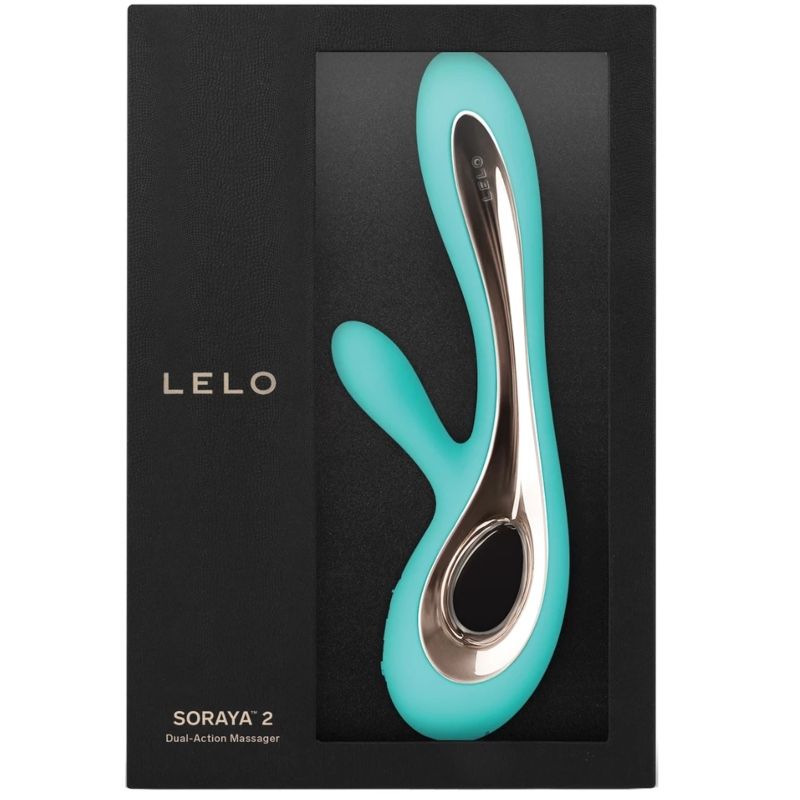 Lelo - Soraya 2 Vibrador Rabbit Verde Agua 3 Lelo - Soraya 2 Vibrador Rabbit Verde Agua - Imagen 3
