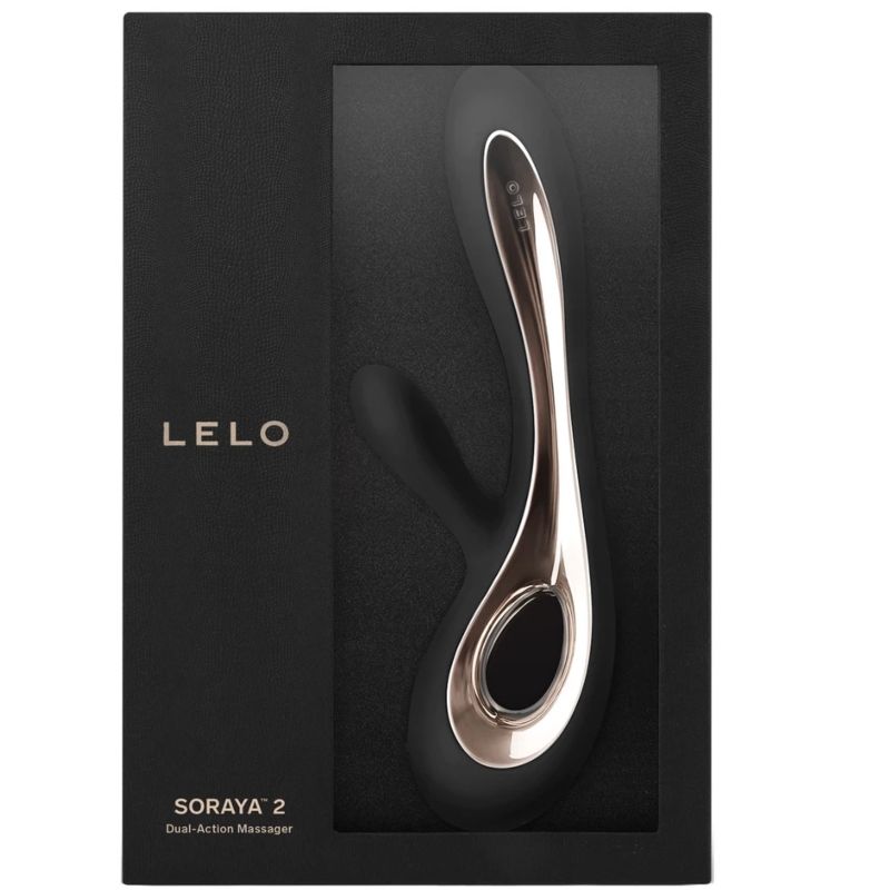 Lelo - Soraya 2 Negro Vibrador Rabbit 3 Lelo - Soraya 2 Negro Vibrador Rabbit - Imagen 3