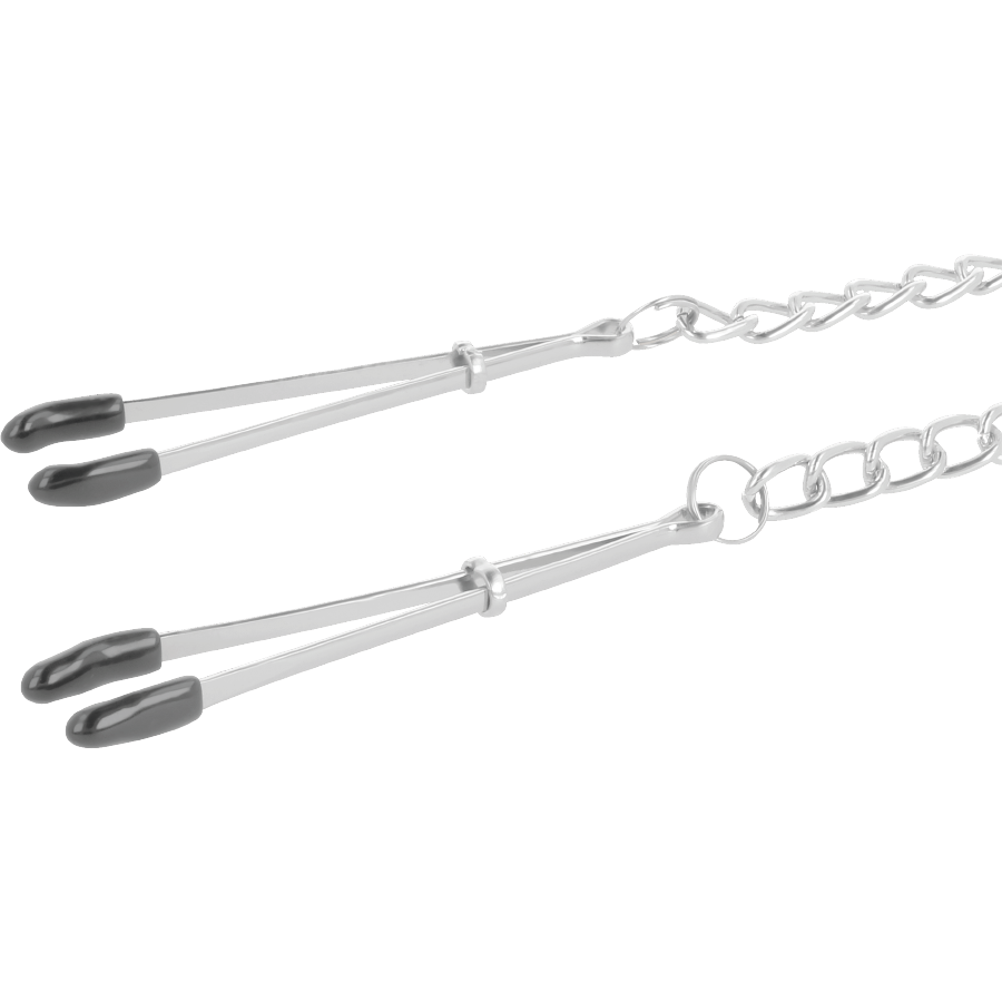 Darkness - Pinzas Ajustables Para Pezones Metal 2 Darkness - Pinzas Ajustables Para Pezones Metal - Imagen 2