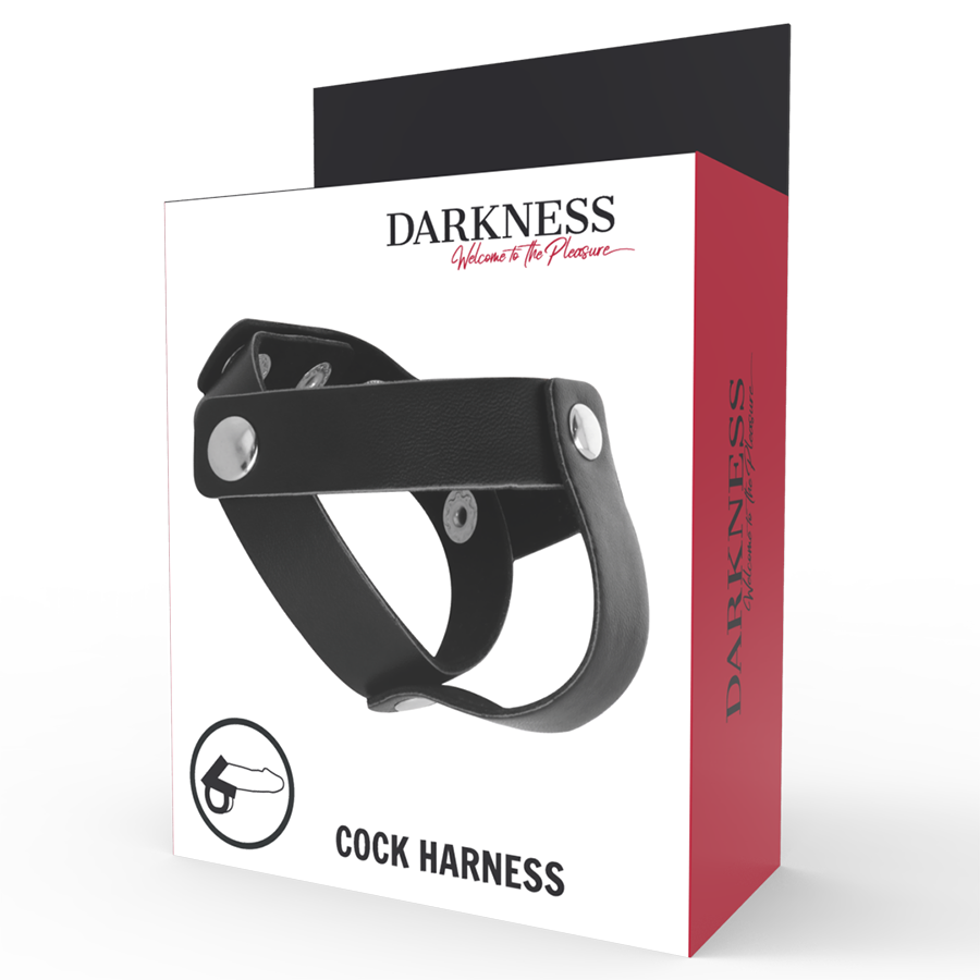Darkness - Anillo De Piel Para Pene Y Testículos 5 Darkness - Anillo De Piel Para Pene Y Testículos - Imagen 5