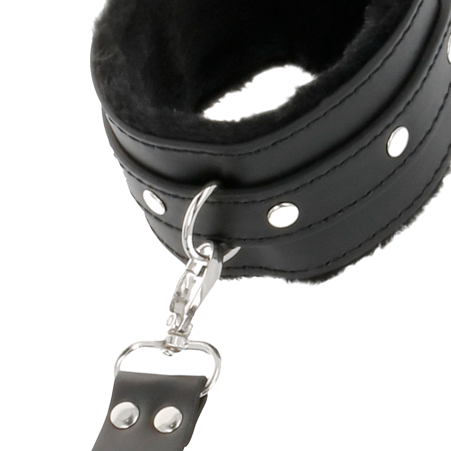 Darkness - Esposas De Cuero Para Pies Y Manos Negro 7 Darkness - Esposas De Cuero Para Pies Y Manos Negro - Imagen 7