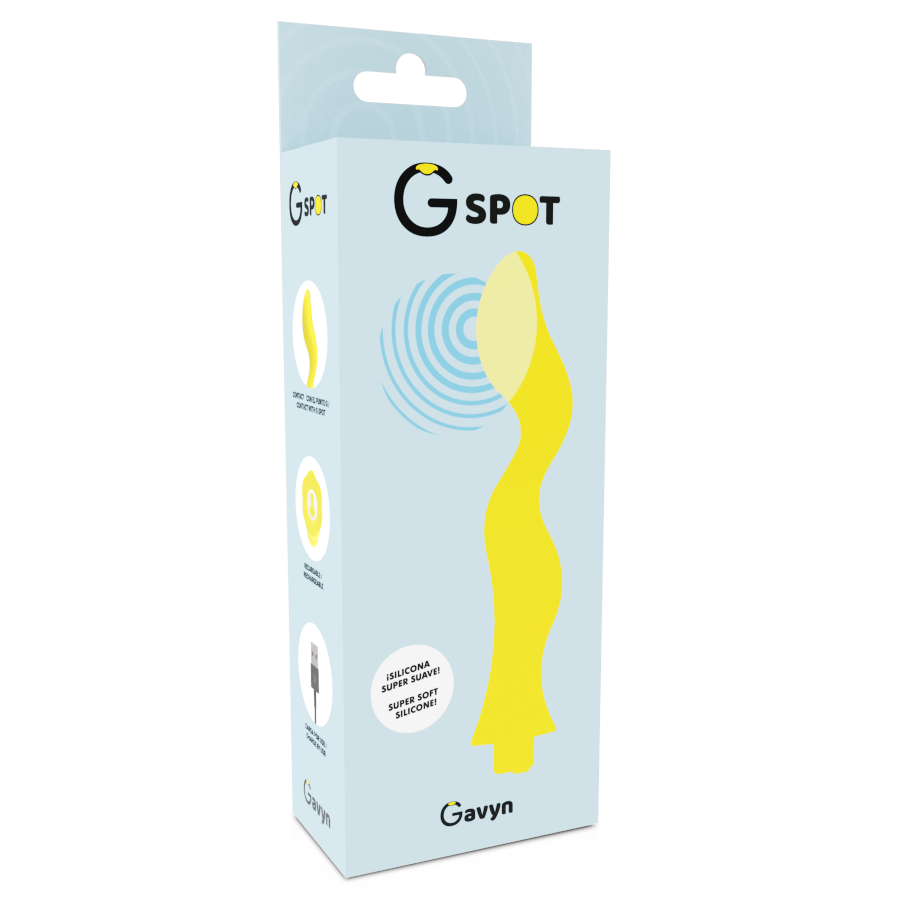 G-Spot - Gavyn Vibrador Punto G Amarillo 4 G-Spot - Gavyn Vibrador Punto G Amarillo - Imagen 4