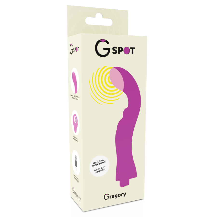G-Spot - Gregory Vibrador Violeta 5 G-Spot - Gregory Vibrador Violeta - Imagen 5