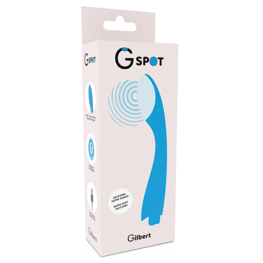 G-Spot - Gylbert Vibrador Azul Turquesa 5 G-Spot - Gylbert Vibrador Azul Turquesa - Imagen 5