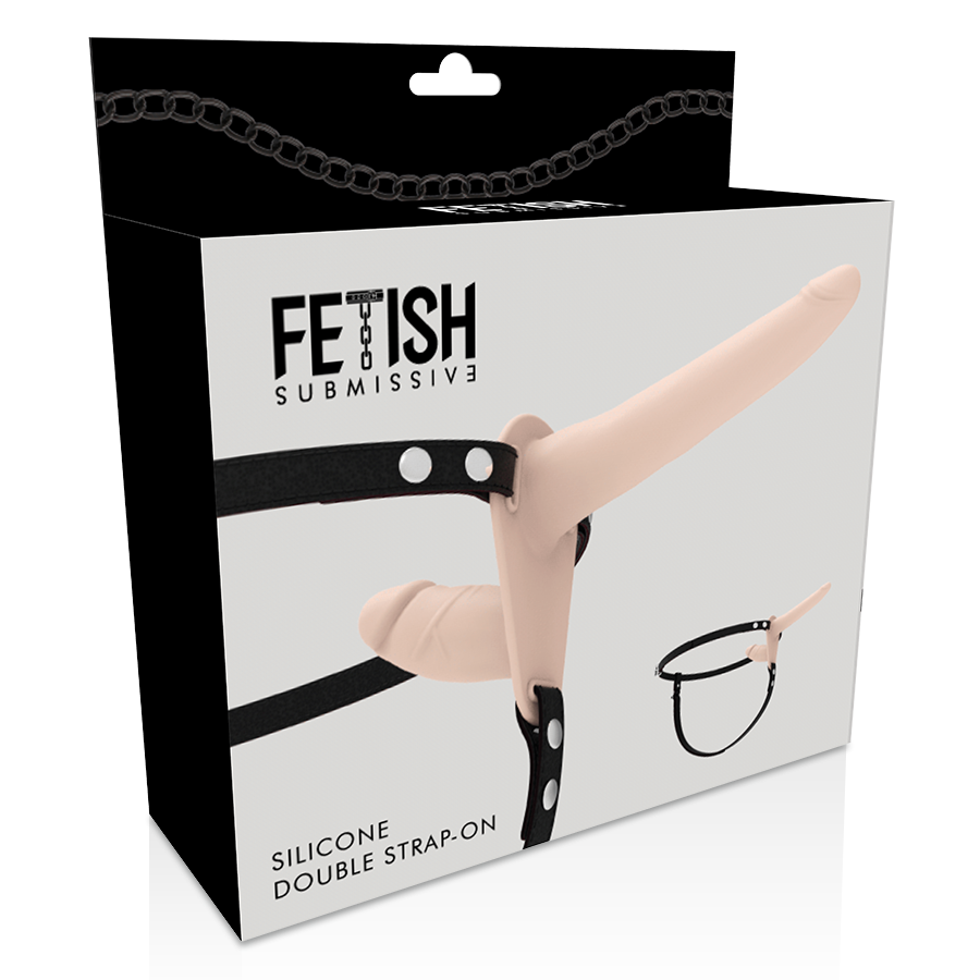 Fetish Submissive Harness - Doble Penetración Flesh 5 Fetish Submissive Harness - Doble Penetración Flesh - Imagen 5
