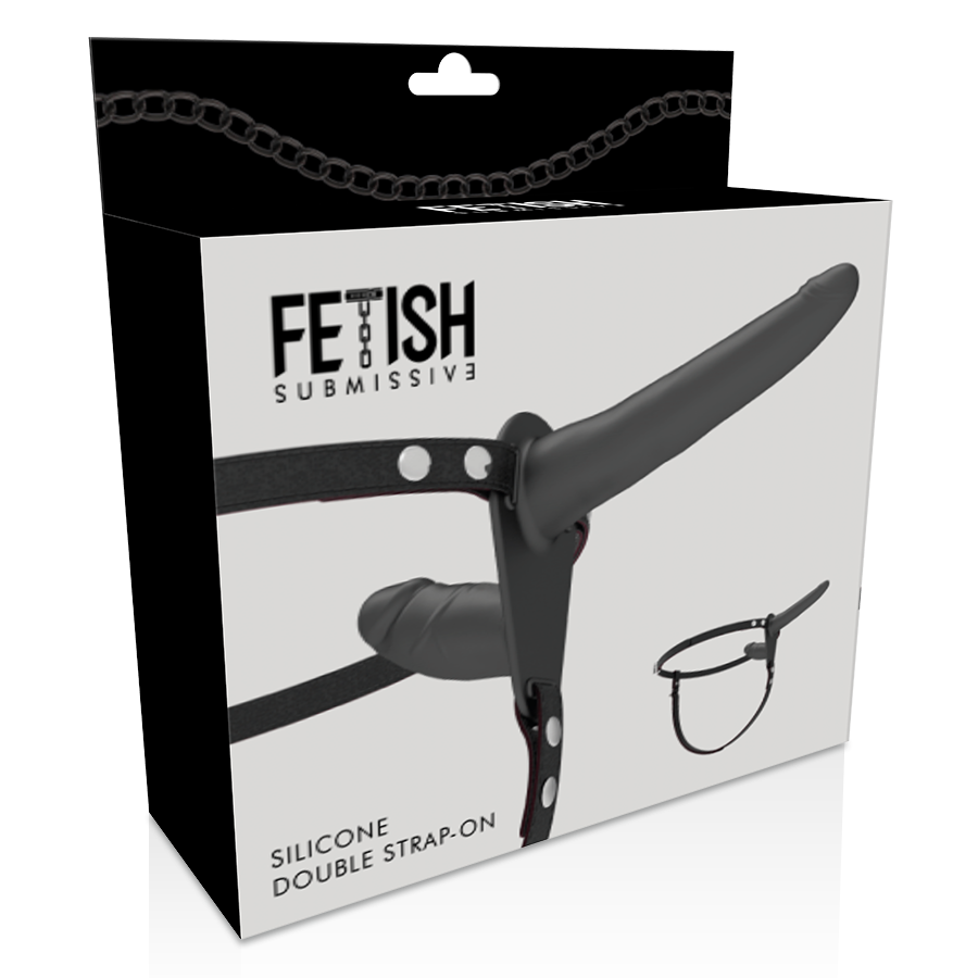 Fetish Submissive Harness - Doble Penetración Negro 5 Fetish Submissive Harness - Doble Penetración Negro - Imagen 5