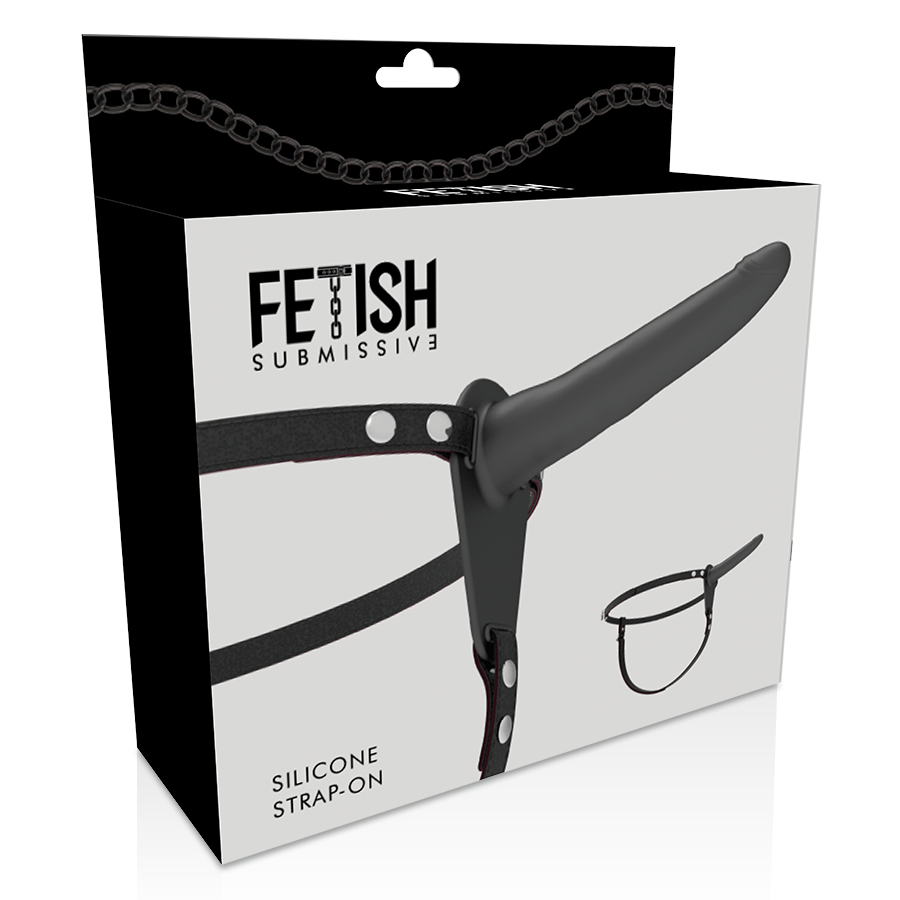Fetish Submissive Harness - Silicona Negro 15 Cm 5 Fetish Submissive Harness - Silicona Negro 15 Cm - Imagen 5