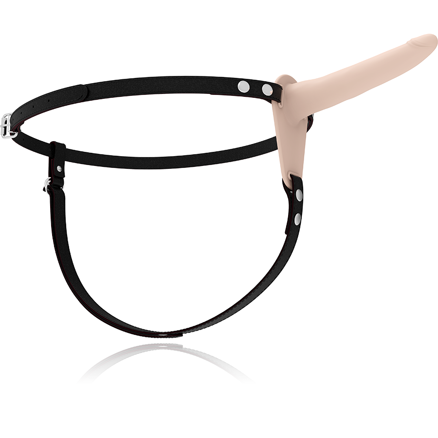 Fetish Submissive Harness - Vibrador Silicona Flesh 15 Cm 3 Fetish Submissive Harness - Vibrador Silicona Flesh 15 Cm - Imagen 3