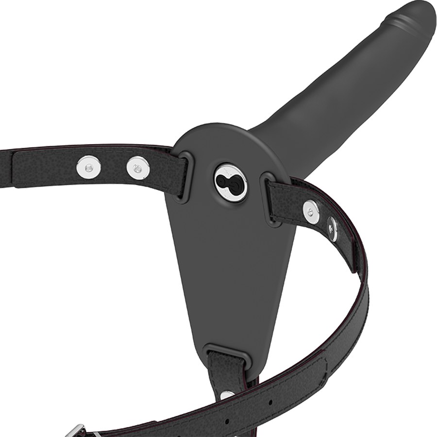 Fetish Submissive Harness - Vibrador Silicona Negro 15 Cm 1 Fetish Submissive Harness - Vibrador Silicona Negro 15 Cm