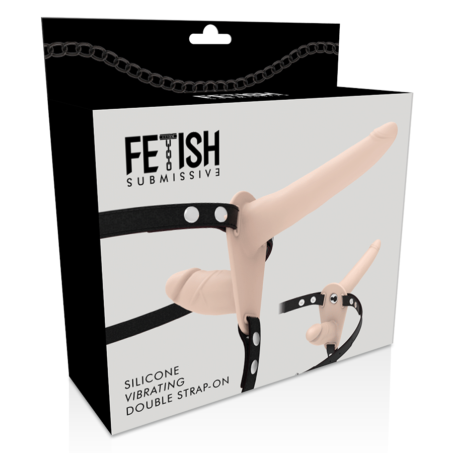 Fetish Submissive Harness - Doble Penetración Vibrador Flesh Up 6 Fetish Submissive Harness - Doble Penetración Vibrador Flesh Up - Imagen 6