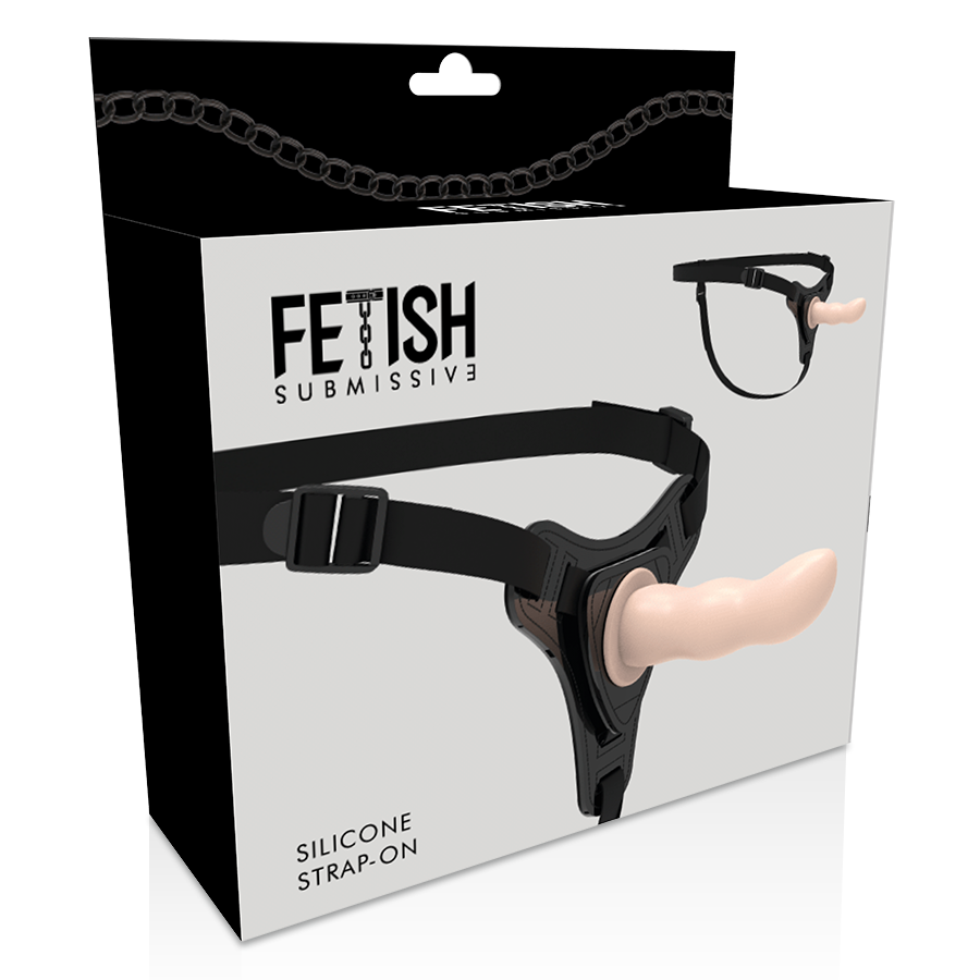 Fetish Submissive Harness - Silicona Flesh G-Spot 12.5 Cm 5 Fetish Submissive Harness - Silicona Flesh G-Spot 12.5 Cm - Imagen 5