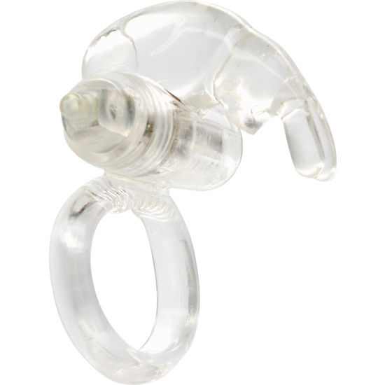 Seven Creations - Anillo Vibrador De Silicona Transparente 1 Seven Creations - Anillo Vibrador De Silicona Transparente
