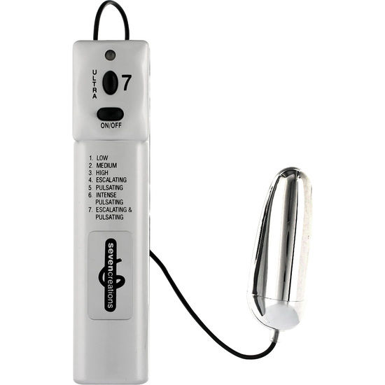 Seven Creations - Ultra 7 Vector Huevo Vibrador 1 Seven Creations - Ultra 7 Vector Huevo Vibrador