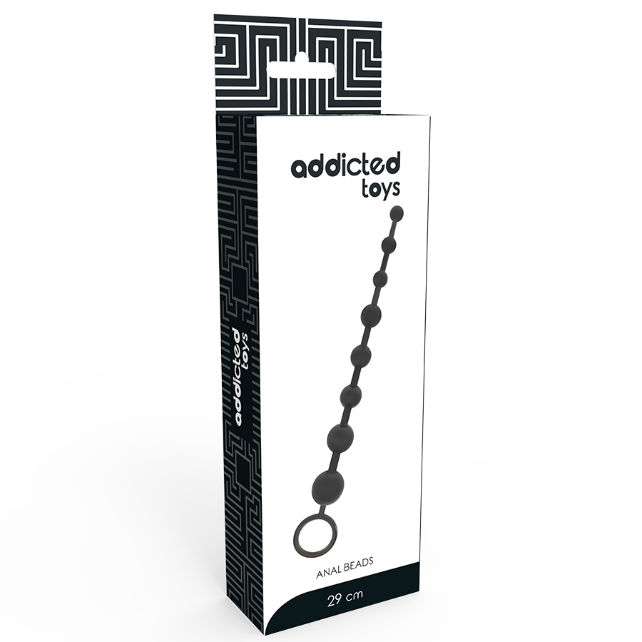 Addicted Toys - Anal Beads 29 Cm Negro 5 Addicted Toys - Anal Beads 29 Cm Negro - Imagen 5