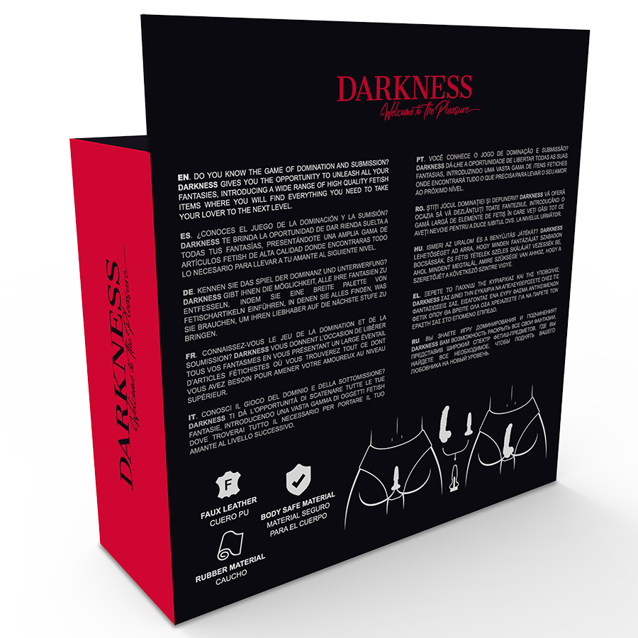 Darkness - Panties Con Plug Y Dildo Intercambiable 5 Darkness - Panties Con Plug Y Dildo Intercambiable - Imagen 5