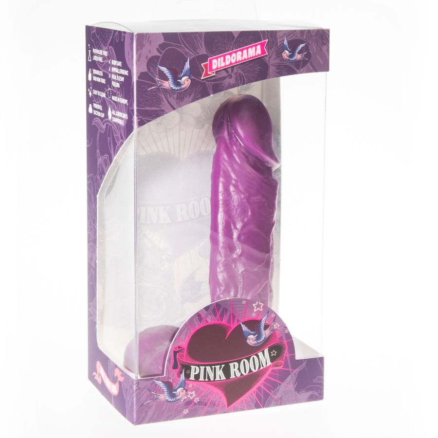 Pink Room - Amadeo Dildo Realístico Lila 15.5 Cm 2 Pink Room - Amadeo Dildo Realístico Lila 15.5 Cm - Imagen 2