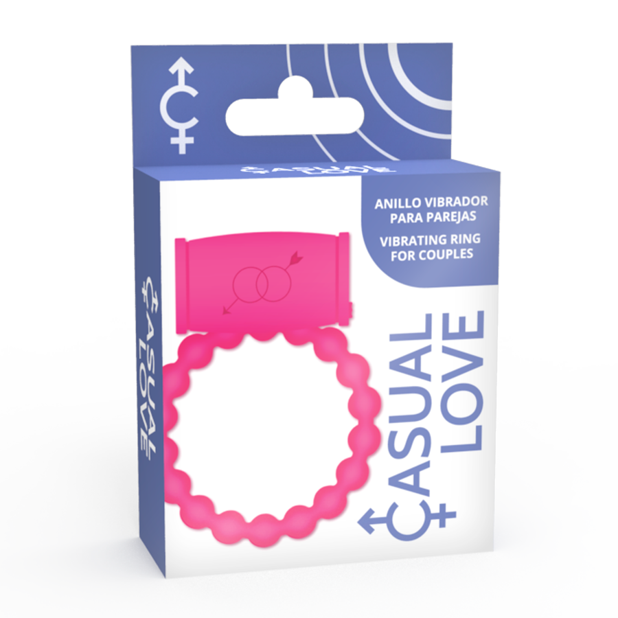 Casual Love - 25 Anillo Vibrador Rosa 4 Casual Love - 25 Anillo Vibrador Rosa - Imagen 4