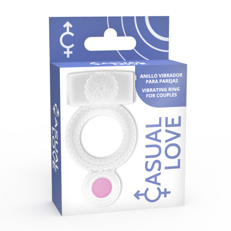 Casual Love - Ring Double Pleasure Anillo Transparente 4 Casual Love - Ring Double Pleasure Anillo Transparente - Imagen 4