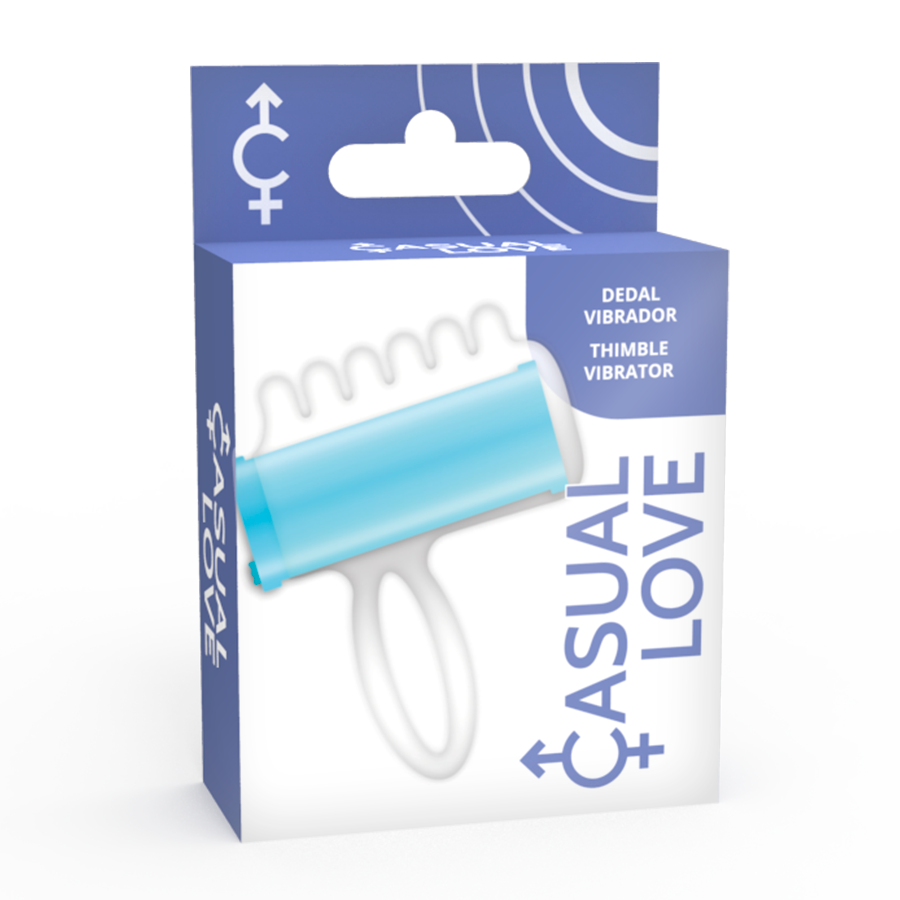 Casual Love - Estimulador Dedo Azul 6 Casual Love - Estimulador Dedo Azul - Imagen 6