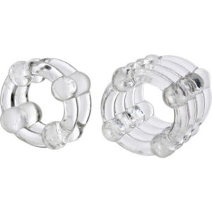 Calexotics - Colt Enhancer Rings Anillos para el Pene Transparentes