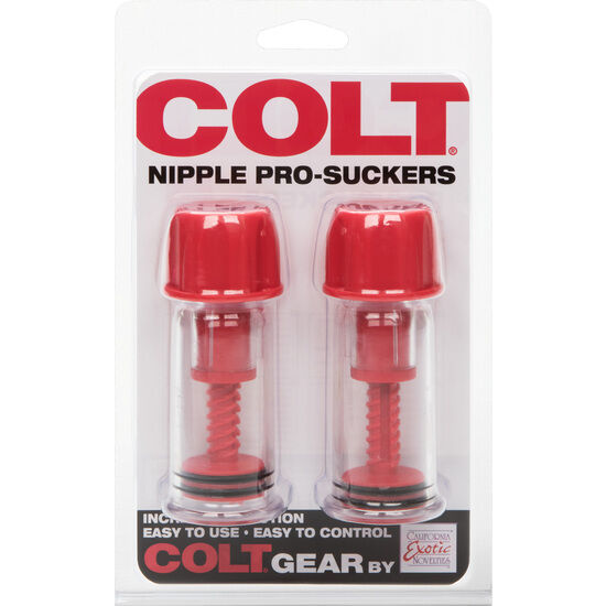 Calexotics - Colt Ventosas Succionadoras Para El Pezón Rojo 2 Calexotics - Colt Ventosas Succionadoras Para El Pezón Rojo - Imagen 2