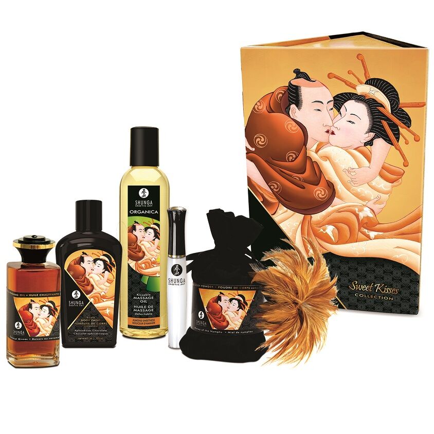 Shunga - Kit Colección Dulces Besos 1 Shunga - Kit Colección Dulces Besos