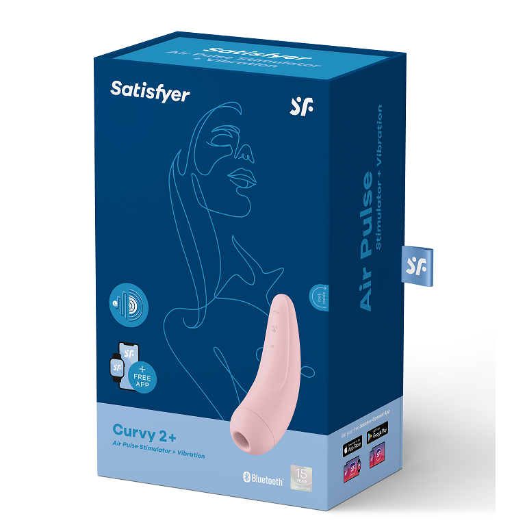 Satisfyer - Curvy 2 + Rosa 9 Satisfyer - Curvy 2 + Rosa - Imagen 9