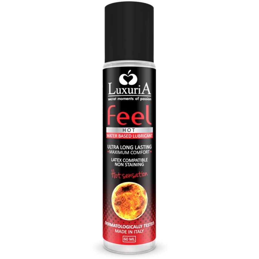 Intimateline - Luxuria Feel Hot Sensation Lubricante Base Agua Efecto Calor 60 Ml 1 Intimateline - Luxuria Feel Hot Sensation Lubricante Base Agua Efecto Calor 60 Ml