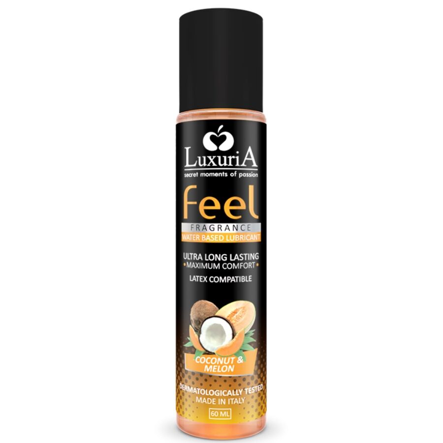 Intimateline - Luxuria Feel Lubricante Base Agua Coco Y Melon 60 Ml 1 Intimateline - Luxuria Feel Lubricante Base Agua Coco Y Melon 60 Ml