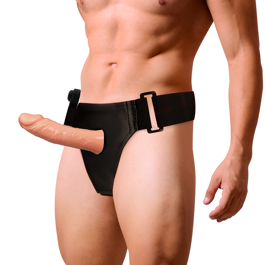 Harness Attraction - Arnés Hueco Benny Con Vibrador 15 Cm -O- 4.5 Cm 2 Harness Attraction - Arnés Hueco Benny Con Vibrador 15 Cm -O- 4.5 Cm - Imagen 2