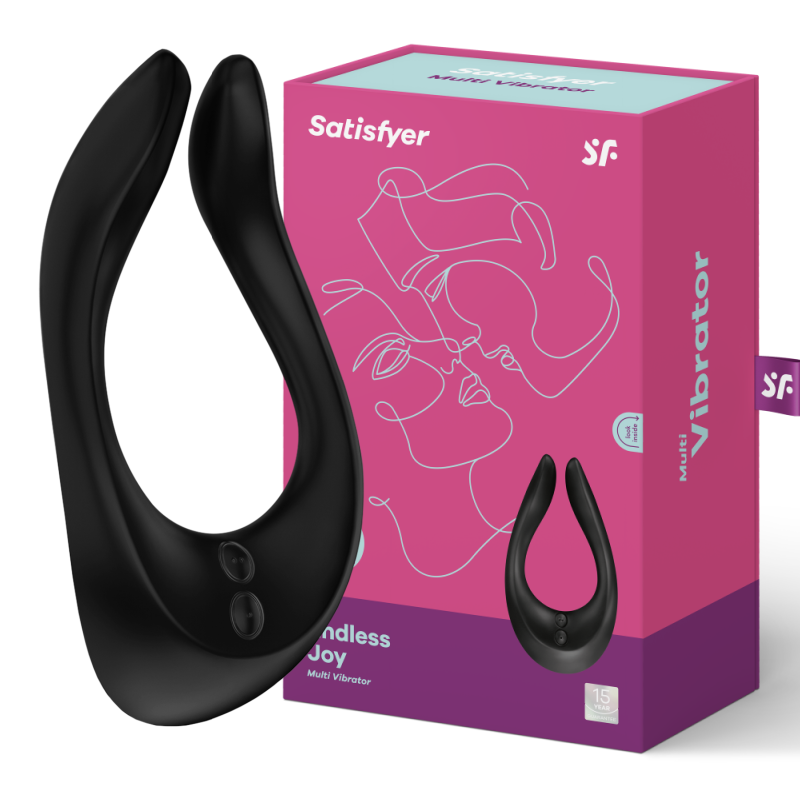 Satisfyer - Partner Multifun 2 Negro 2 Satisfyer - Partner Multifun 2 Negro - Imagen 2