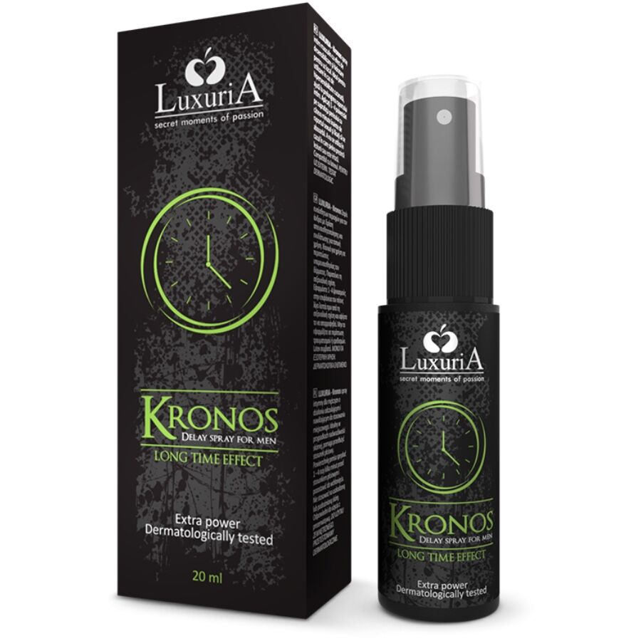Intimateline Luxuria - Kronos Spray Retardante Efecto Desensibilizante 20 Ml 1 Intimateline Luxuria - Kronos Spray Retardante Efecto Desensibilizante 20 Ml