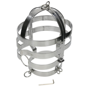 Metal Hard - Mascara con Collar Acero