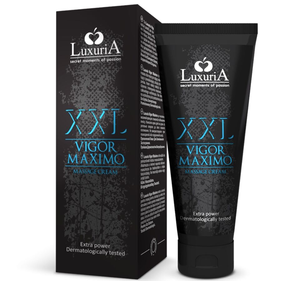 Intimateline Luxuria - Xxl Vigor Máximo Crema Masaje Voluminizadora 75 Ml 1 Intimateline Luxuria - Xxl Vigor Máximo Crema Masaje Voluminizadora 75 Ml