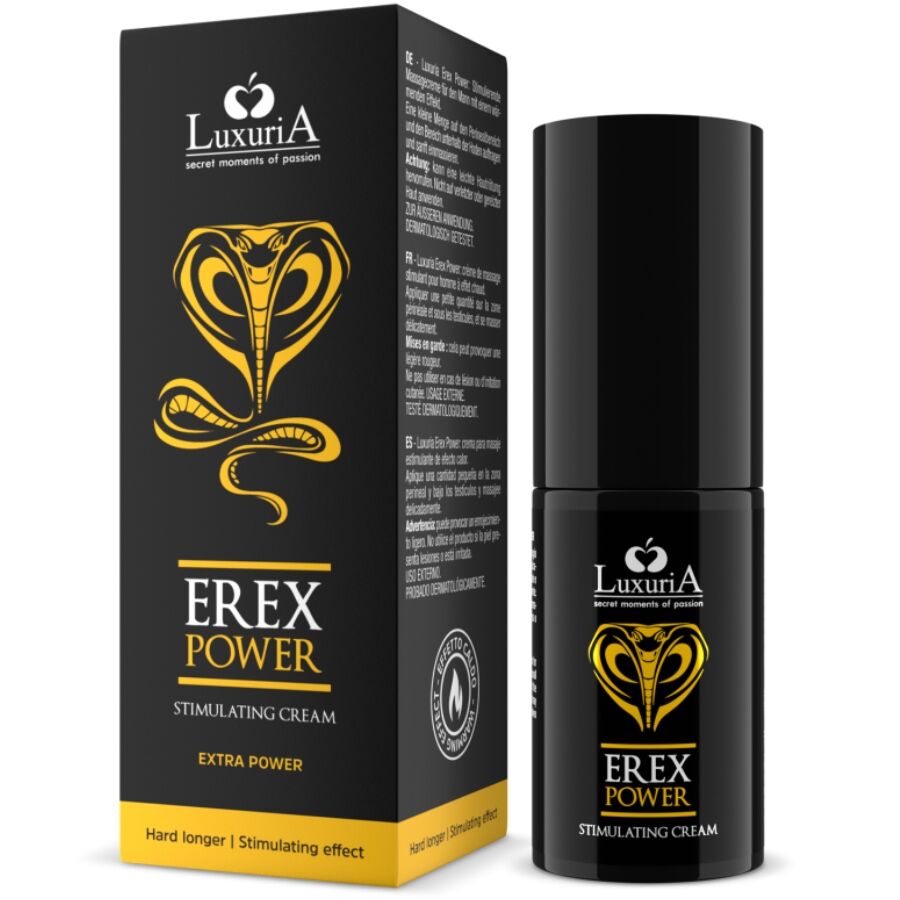 Intimateline Luxuria - Erex Power Crema De Ereccion 30 Ml 1 Intimateline Luxuria - Erex Power Crema De Ereccion 30 Ml