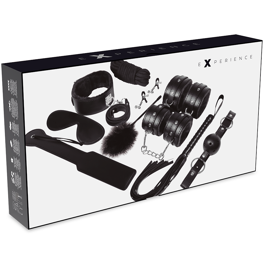 Experience - Bdsm Fetish Kit Serie Black 2 Experience - Bdsm Fetish Kit Serie Black - Imagen 2