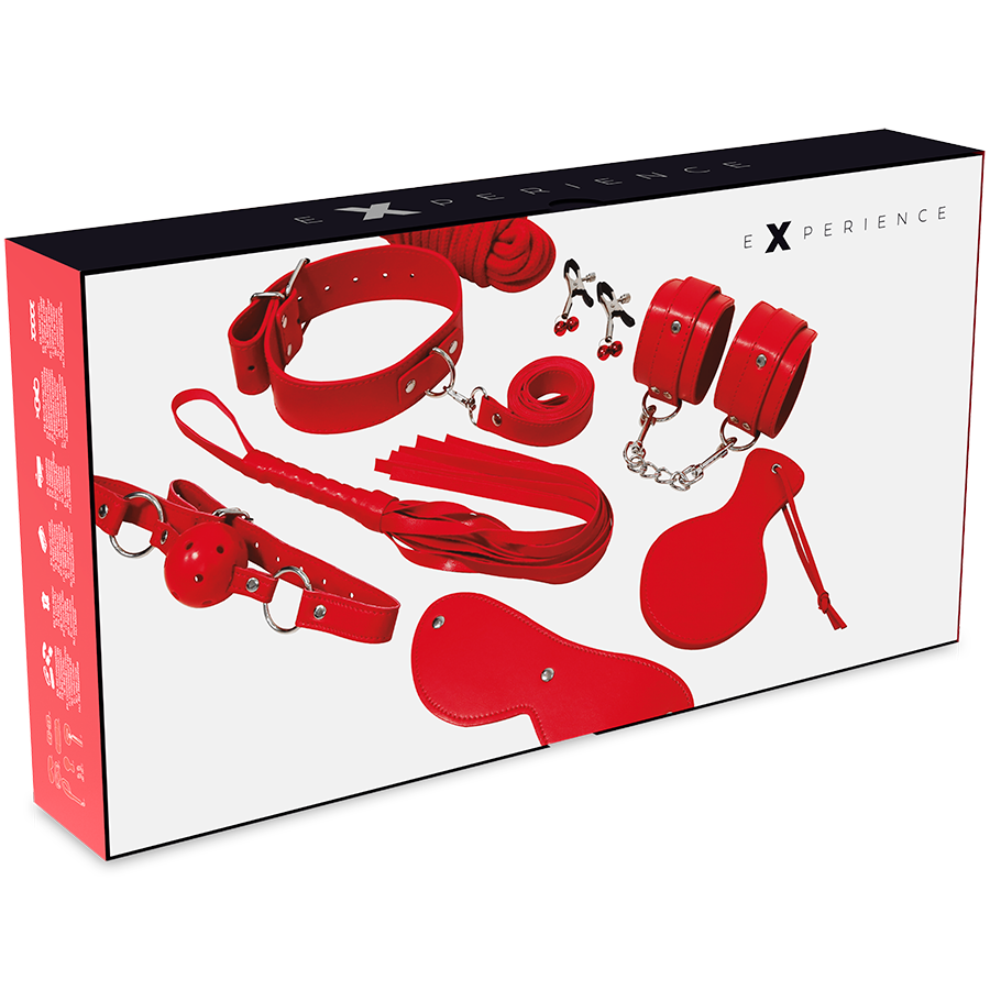 Experience - Bdsm Fetish Kit Serie Red 2 Experience - Bdsm Fetish Kit Serie Red - Imagen 2